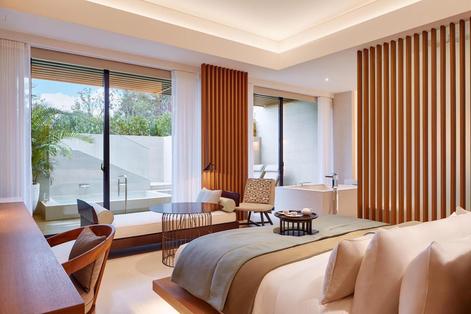 The Westin Tashee Resort, Taoyuan Daxi Exterior foto A bedroom at the hotel