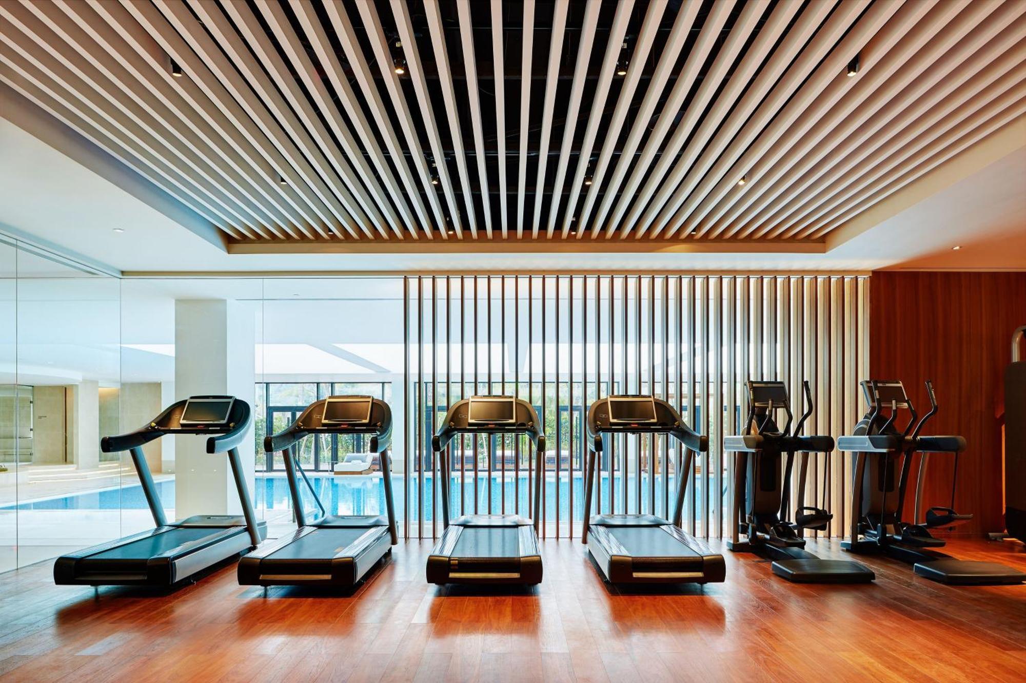 The Westin Tashee Resort, Taoyuan Daxi Exterior foto The gym at the hotel